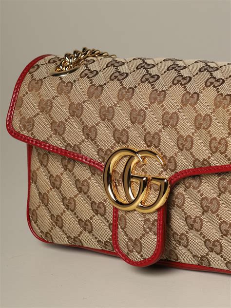 borsa gucci rossa con tracolla|borse gucci da donna.